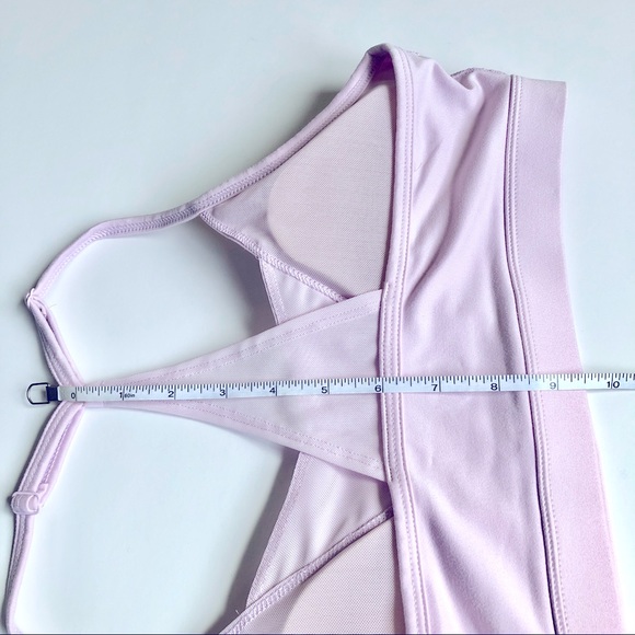 NEW SO AUTHENTIC AMERICAN HERITAGE Sports Bra Racerback Straps Medium Pink Women - Picture 8 of 13